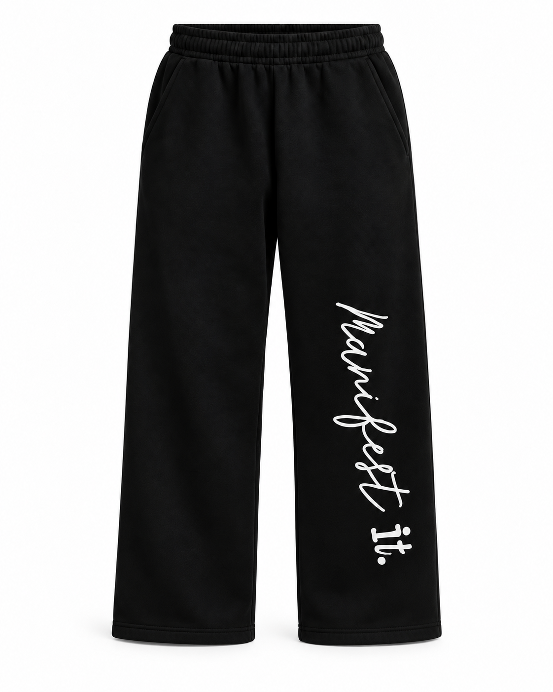 MANIFEST IT SWEATS - BLACK