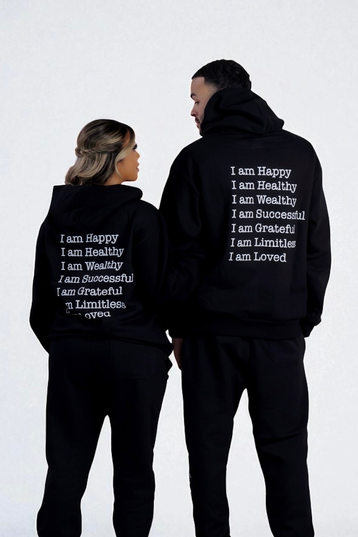 MANIFEST IT HOODIE - BLACK