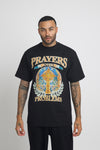 PRAYERS OVER PROBLEMS TSHIRT - BLACK