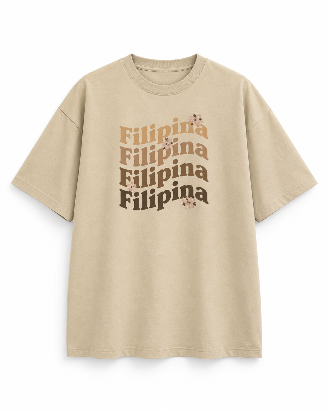 FILIPINA TEE - OATMEAL