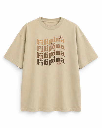FILIPINA TEE - OATMEAL