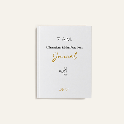 SIGNED HARD COVER 7 A.M. JOURNAL: AFFIRMATIONS & MANIFESTATIONS