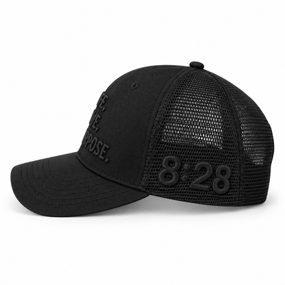 MORE LIFE MORE LOVE MORE PURPOSE TRUCKER HAT