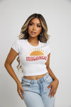 MAGANDA CROPPED TEE - WHITE