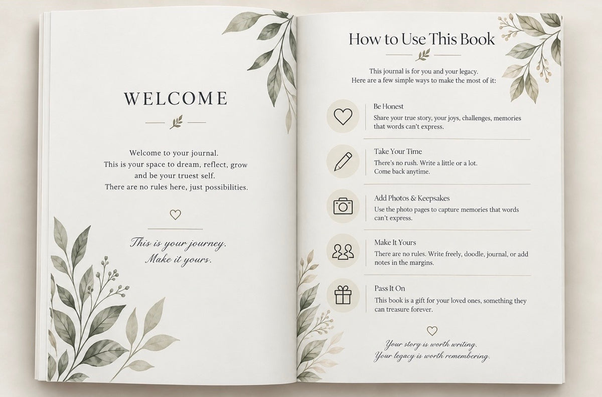 LEGACY JOURNAL *PRE ORDER*