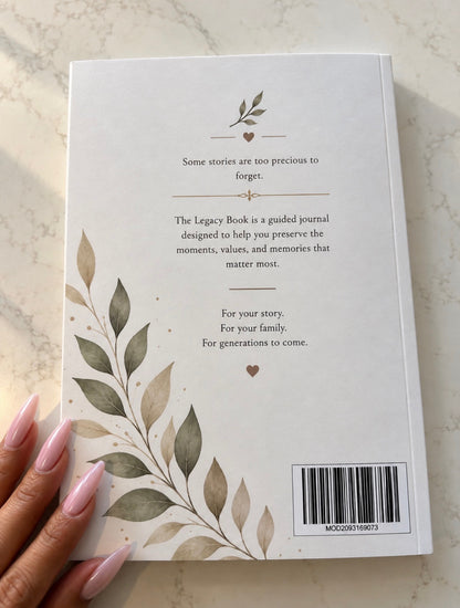 LEGACY JOURNAL *PRE ORDER*