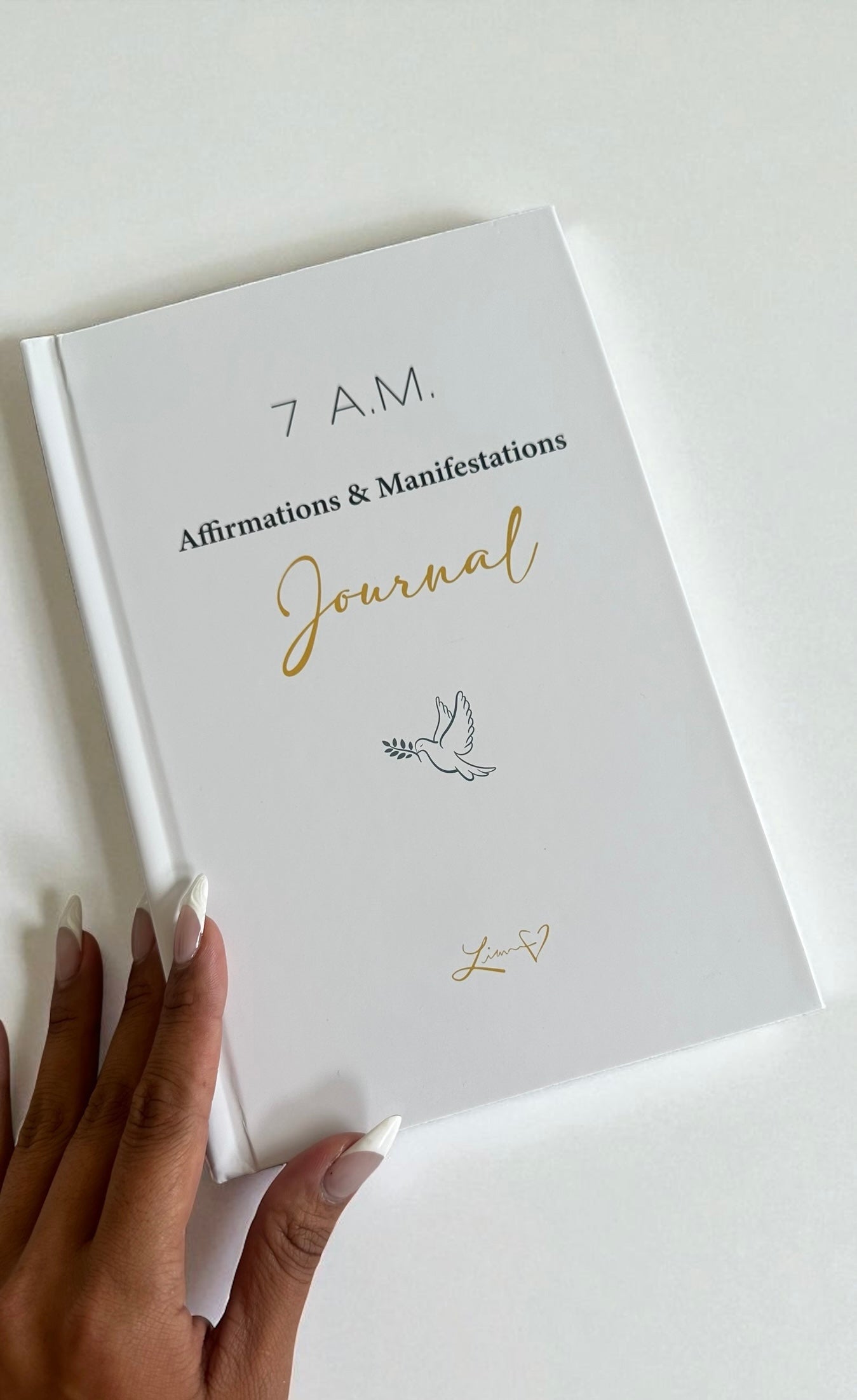 SIGNED HARD COVER 7 A.M. JOURNAL: AFFIRMATIONS & MANIFESTATIONS