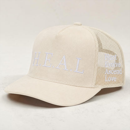 Heal. Evolve. Ascend. Love. Snapback Hat