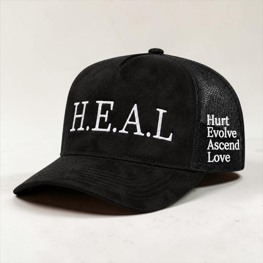 Heal. Evolve. Ascend. Love. Snapback Hat