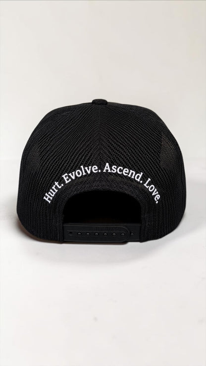 Heal. Evolve. Ascend. Love. Snapback Hat