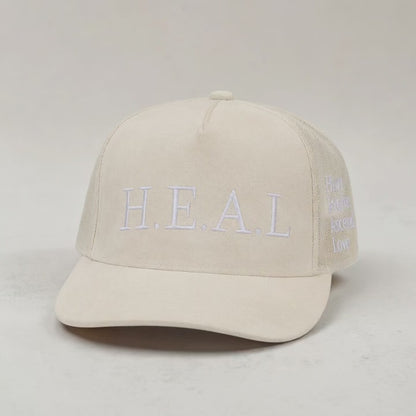 Heal. Evolve. Ascend. Love. Snapback Hat
